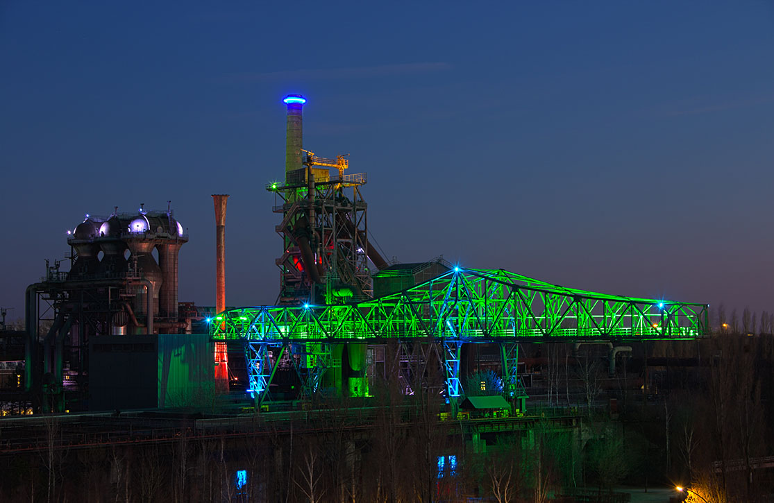 Landschaftspark Duisburg 2018 - Krokodil HDR